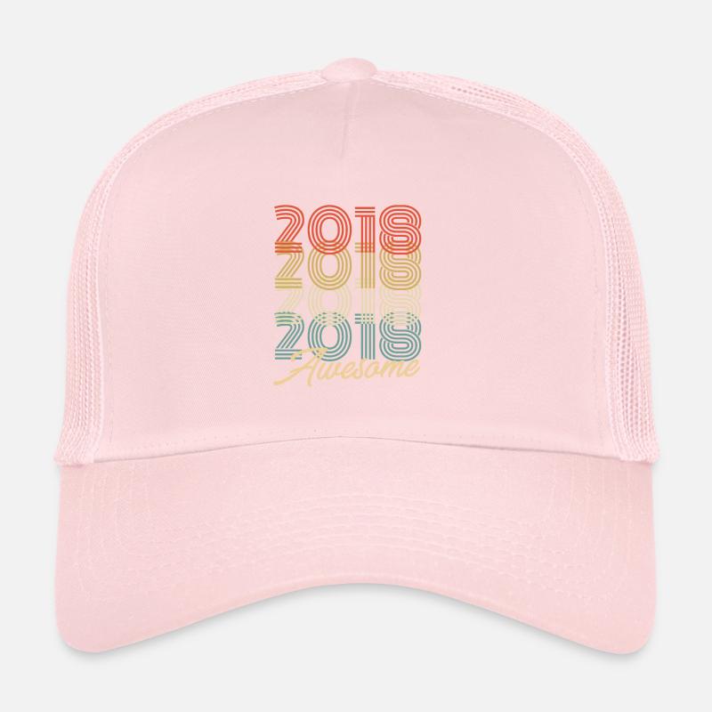 Lustiger Geburtstag Awesome 2018 Trucker Cap
