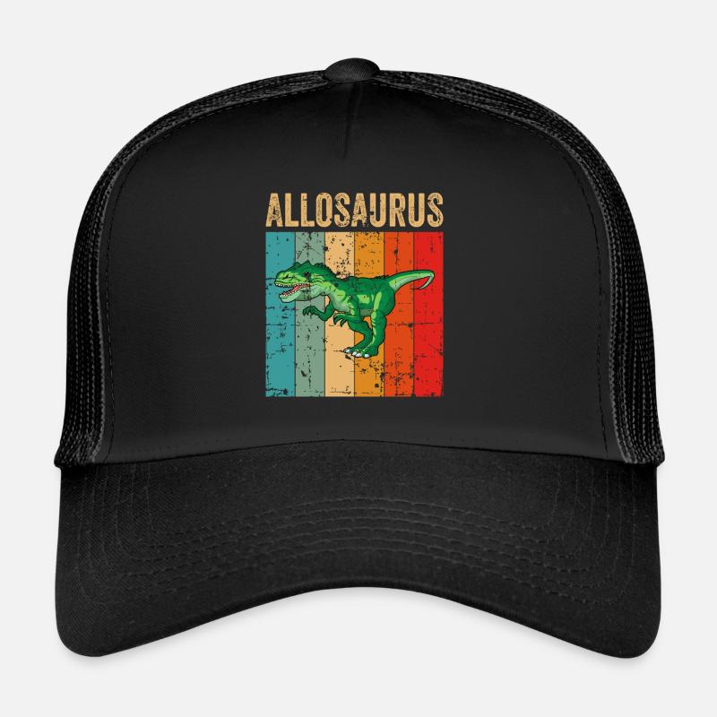 Allosaurus Dinosaurier Kinder Dino Geschenk Trucker Cap