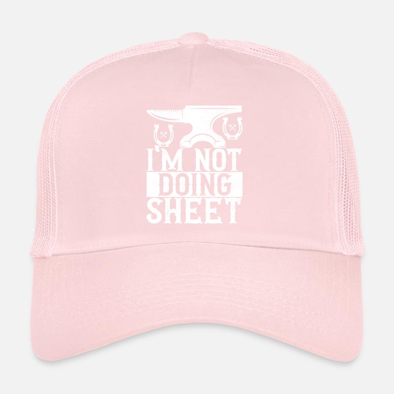 Enclume de forge forgeuse Casquette trucker 