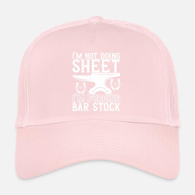 Blacksmith Forging Anvil Trucker Cap