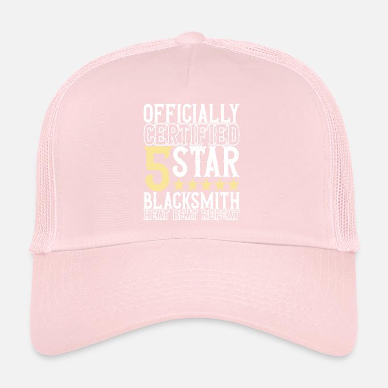 Blacksmith Forging Anvil Trucker Cap