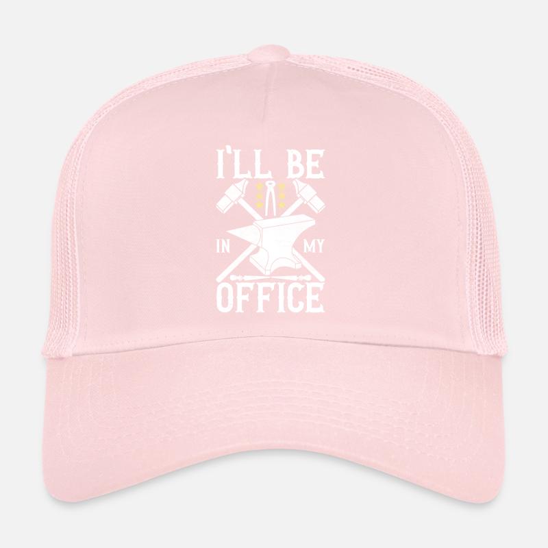 Blacksmith Forging Anvil Trucker Cap