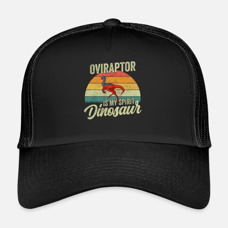 Oviraptor dinosaure enfants Dino cadeau Casquette trucker 