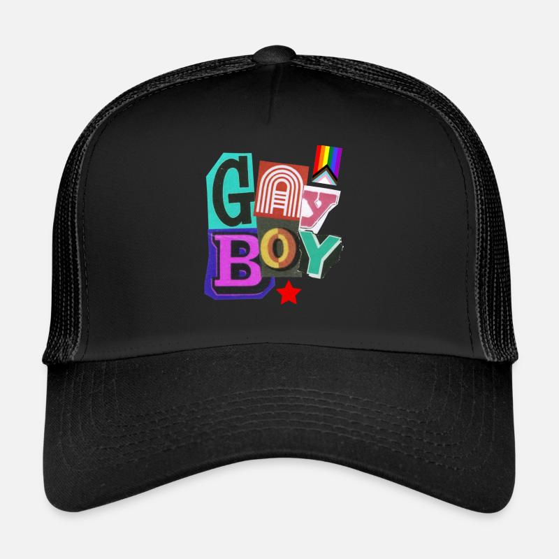 Gay Boy tee Trucker Cap