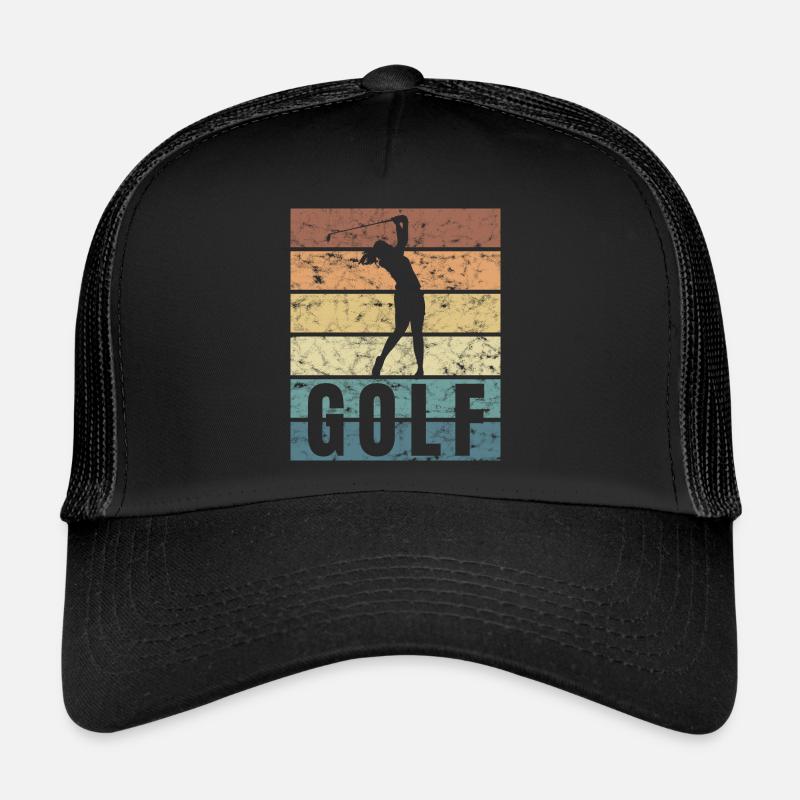 Terrain de golf Crunge Golfeur drôle Casquette trucker 