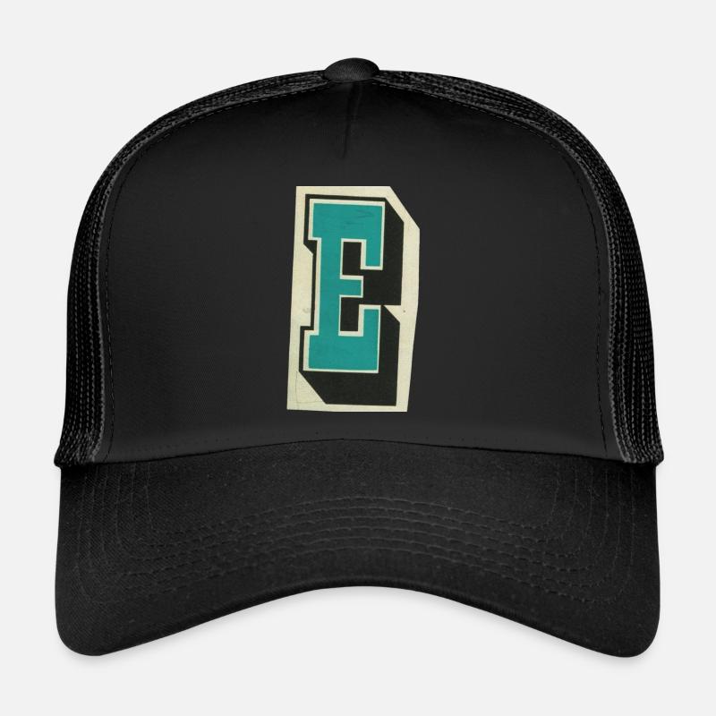 Letter E Trucker Cap