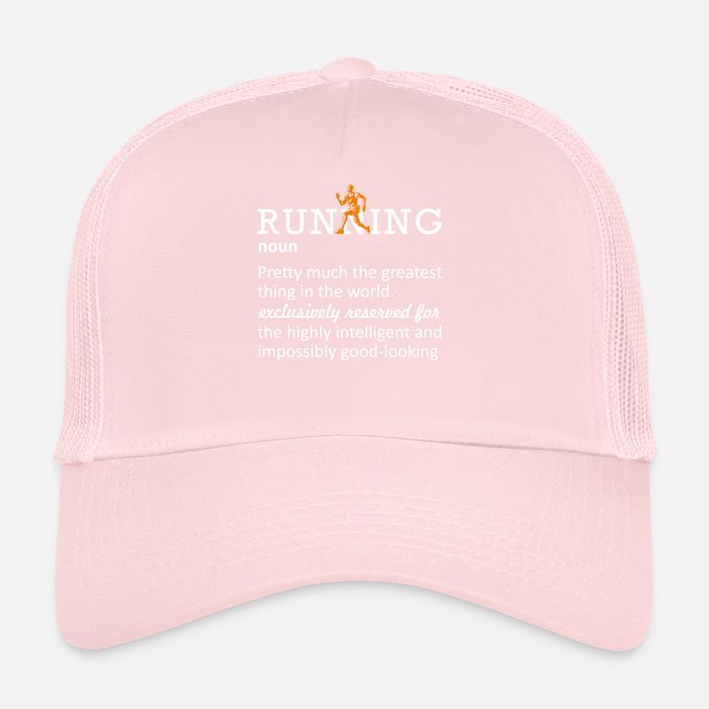 Courir Funny Definition Marathoner 5k Marathon Casquette trucker 