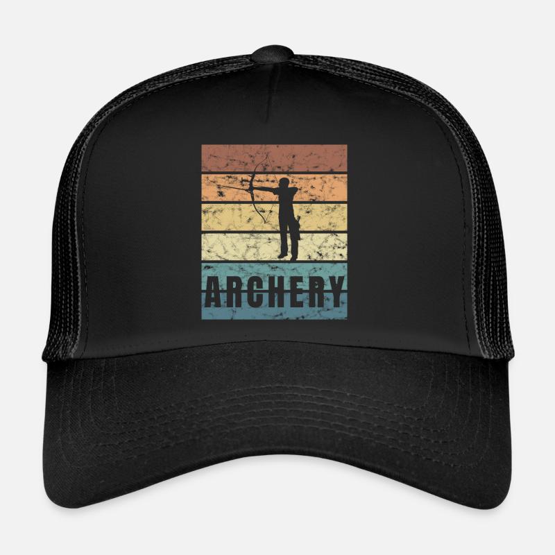 Archery Archery Bow Arrow Crunge Trucker Cap