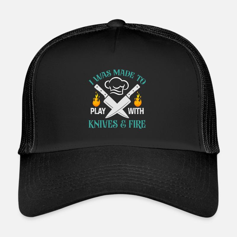 Chef Citation Cadeau Drôle Chef Casquette trucker 