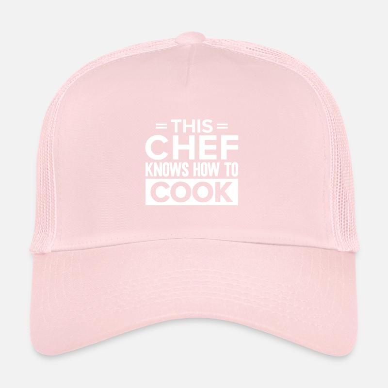 Chef Citation Cadeau Drôle Chef Casquette trucker 