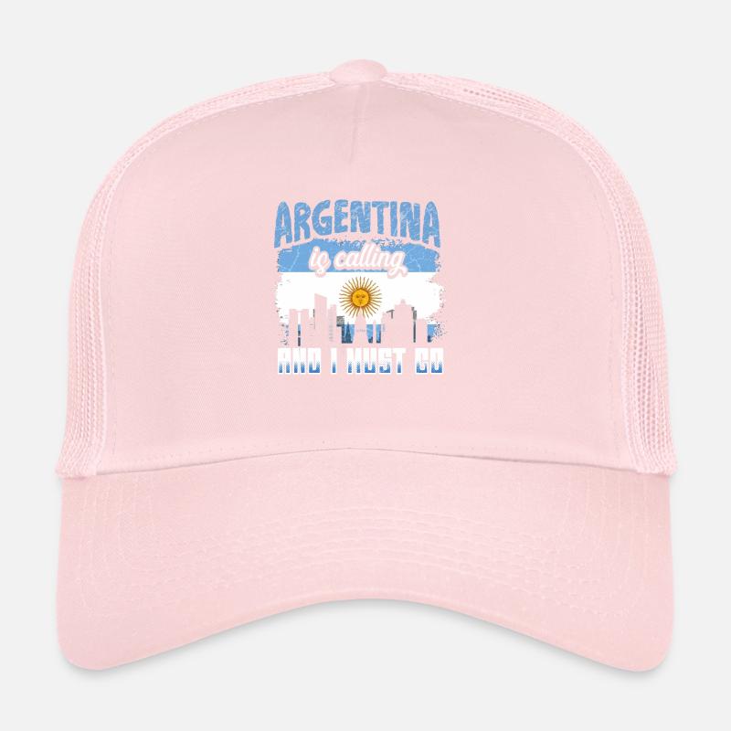 Drapeau de l’Argentine Casquette trucker 