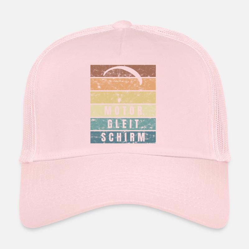 Motor Paragliding Paragliding Pilot Flying Trucker Cap