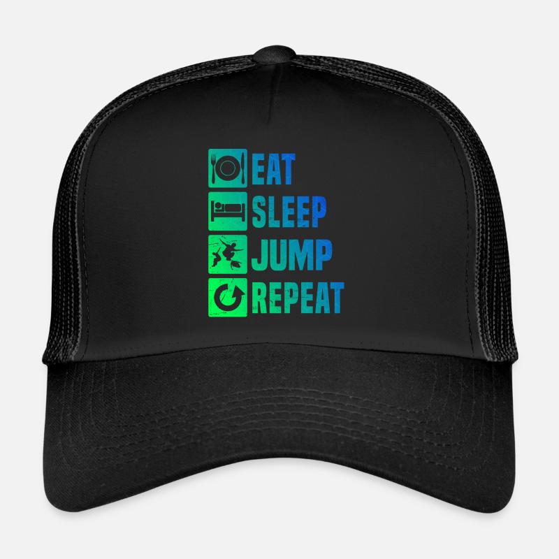 Coureur libre hommes Parcours Parkour Free Running Casquette trucker 