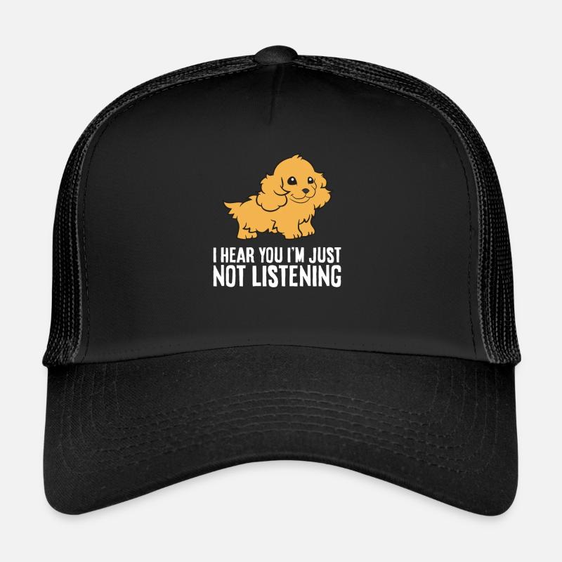 Je t’entends, je n’écoute pas drôle Casquette trucker 