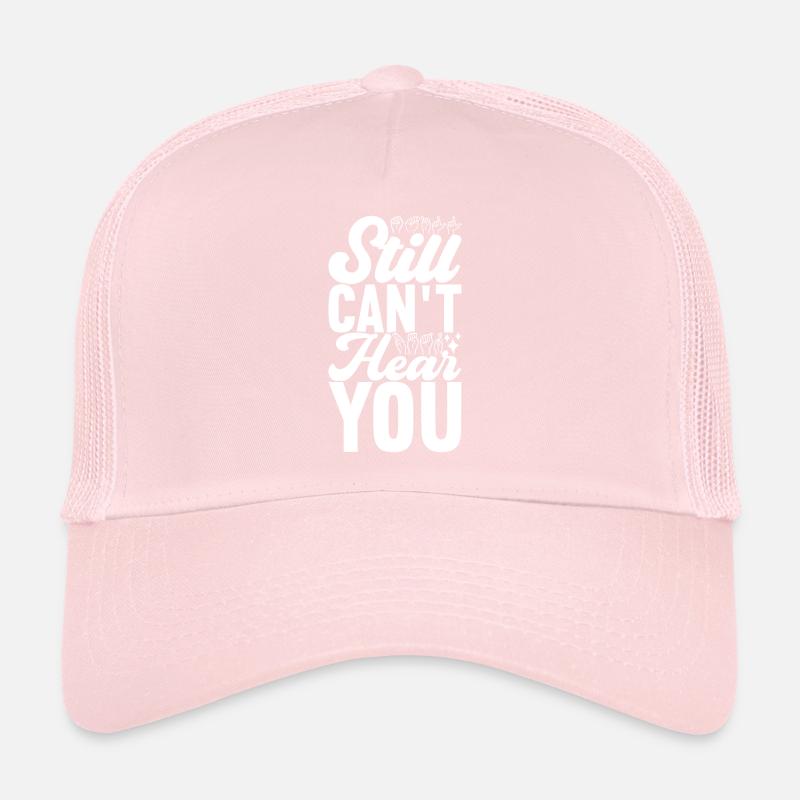 Taub Taubstumm Deaf Trucker Cap