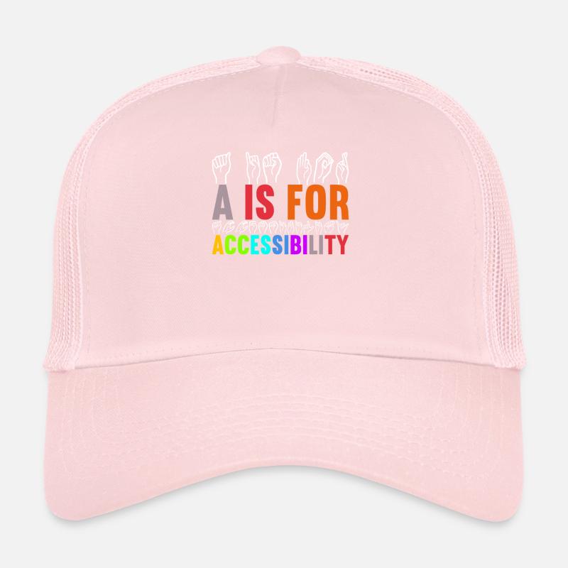 Deaf Deaf Mute Deaf Trucker Cap