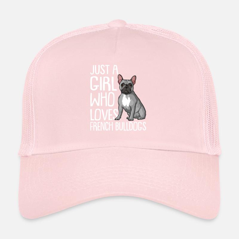 Français Propriétaire de chien bouledogue Casquette trucker 