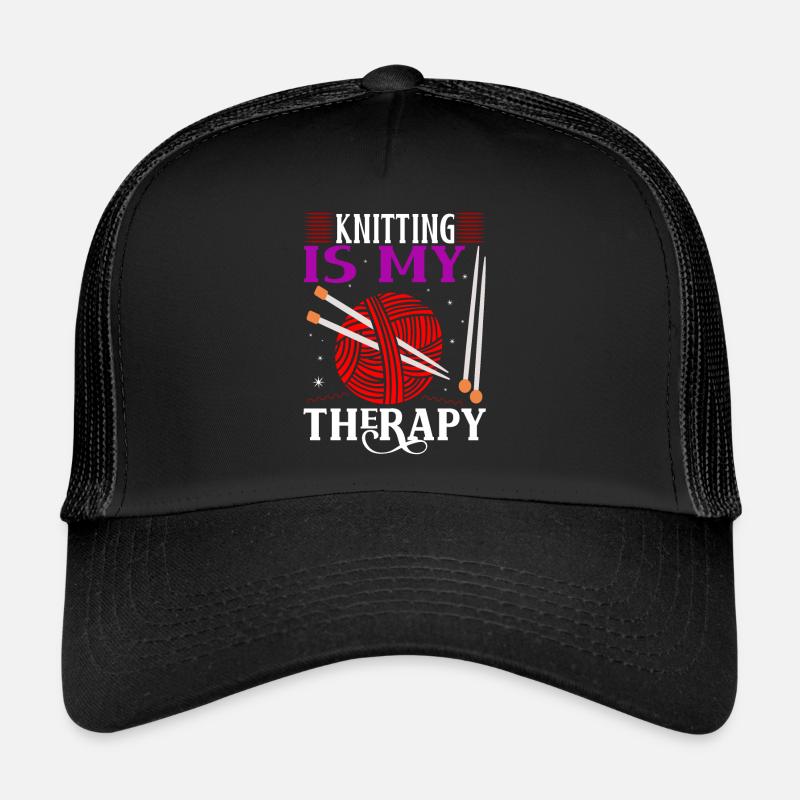 Fun knitting Trucker Cap