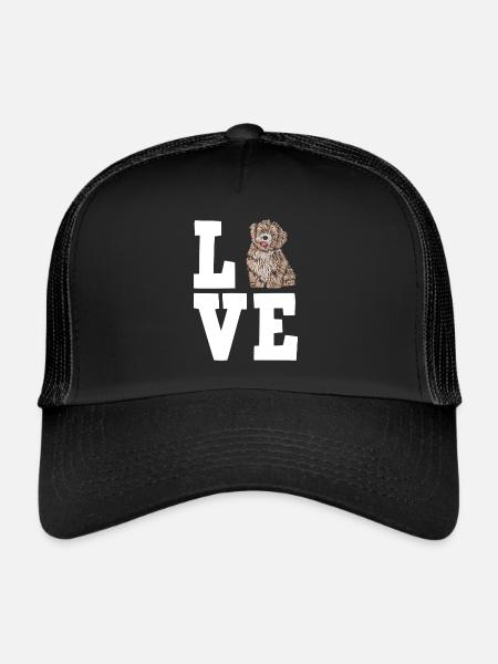 Propriétaire de chien de chien havanais - Casquette trucker  - noir/noir - Devant