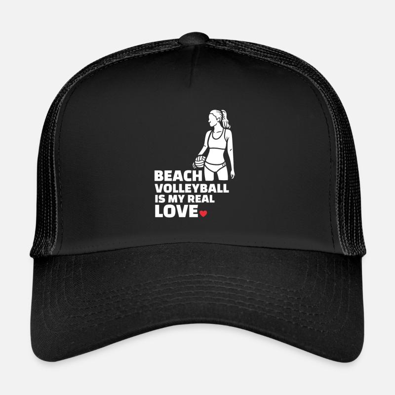 J’adore le beach-volley Plage élégante Casquette trucker 
