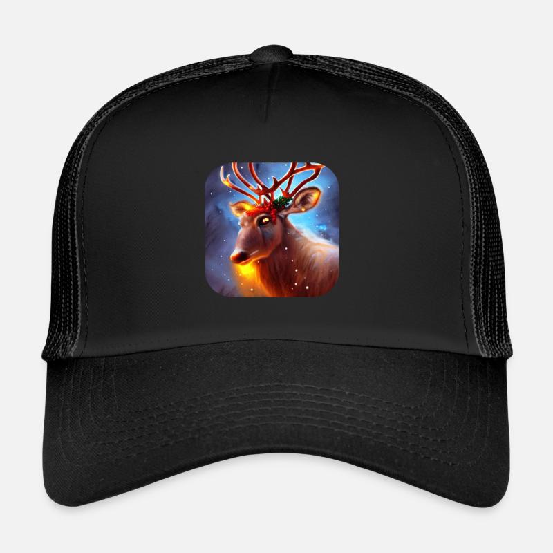 Reindeer Trucker Cap