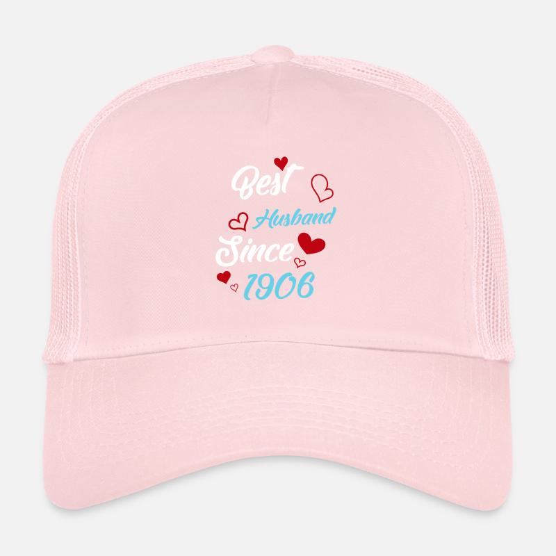 Bester Ehemann seit 1906 Hochzeit Trucker Cap