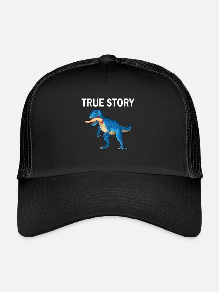 Leg surgery wheelchair lost leg - Trucker Cap - black/black - Front