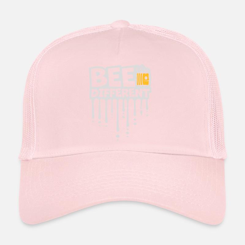 bee different Spruch Zitat Trucker Cap