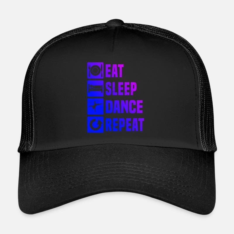 Breakdance Bboy Herren Hiphop Break Dance Trucker Cap