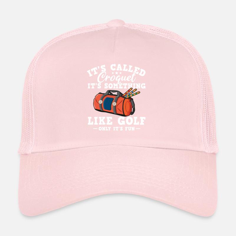 Croquet Casquette trucker 