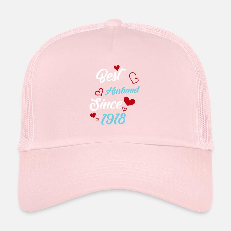 Bester Ehemann seit 1918 Hochzeit Trucker Cap