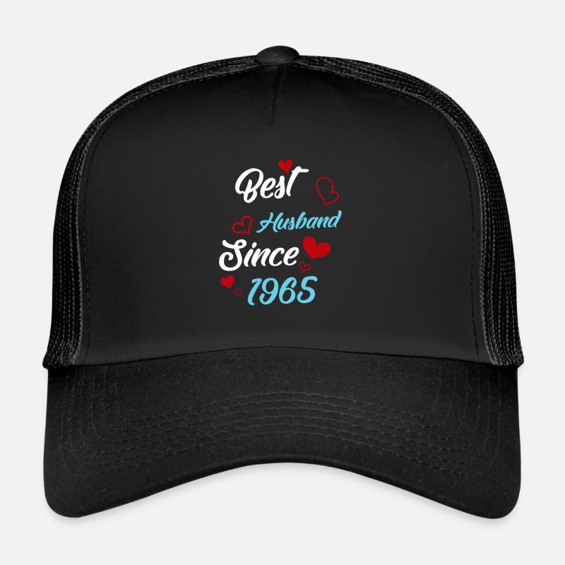Best Husband Since 1965 Wedding Trucker Cap