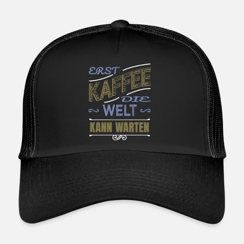 arbeitskollege kaffeebecher statement Trucker Cap