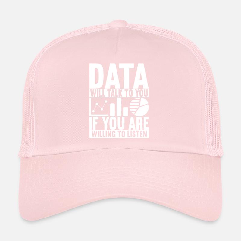 Analyste de données Data Scientist Casquette trucker 
