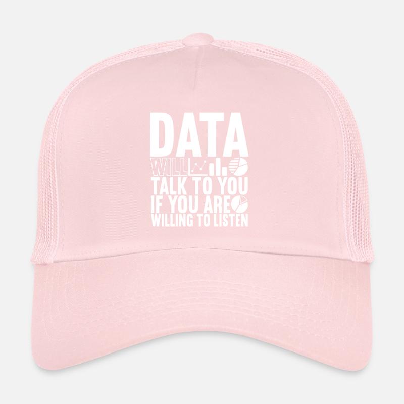 Analyste de données Data Scientist Casquette trucker 