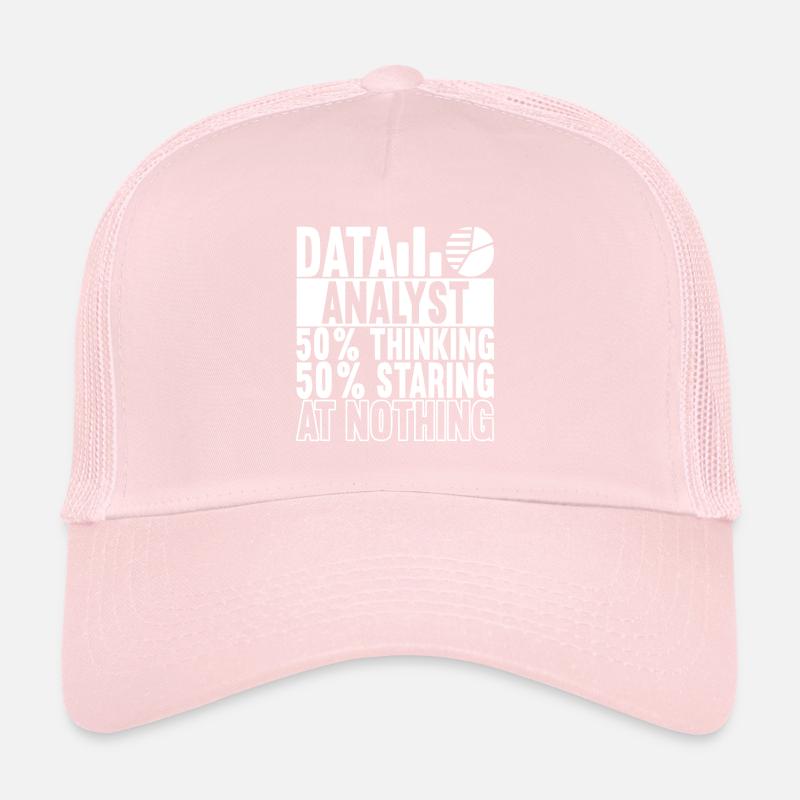 Analyste de données Data Scientist Casquette trucker 