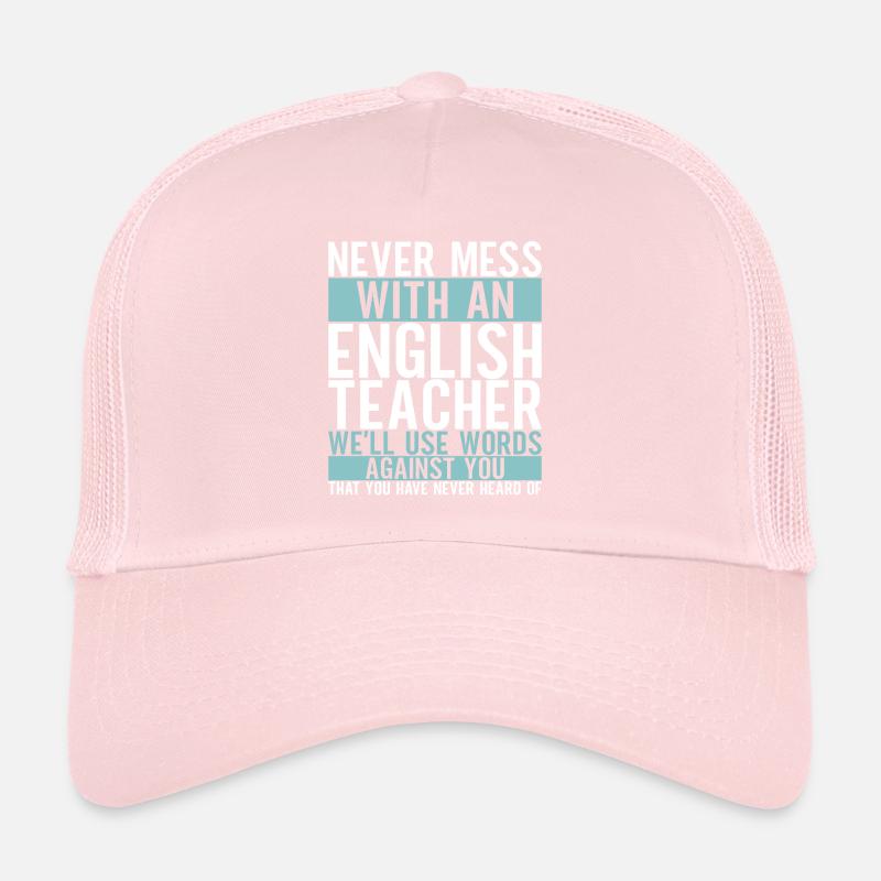 Professeur d’anglais Englisch Lehrer Casquette trucker 