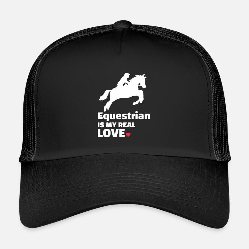 Cavaliers Amateurs de chevaux Casquette trucker 
