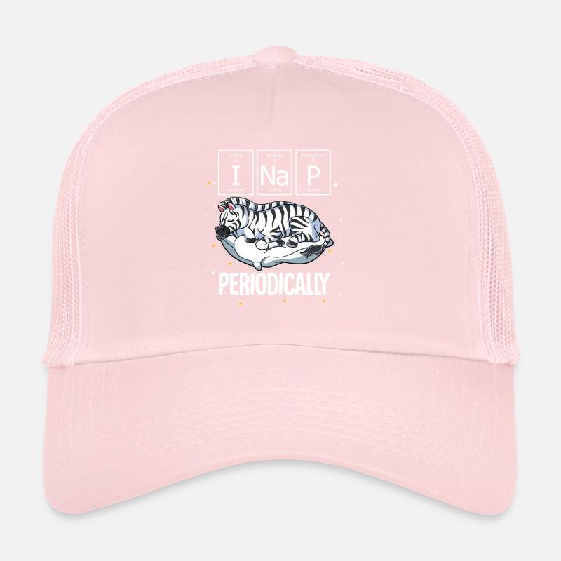 Schlafende Zebras Ich mache regelmäßig ein Nickerchen Trucker Cap