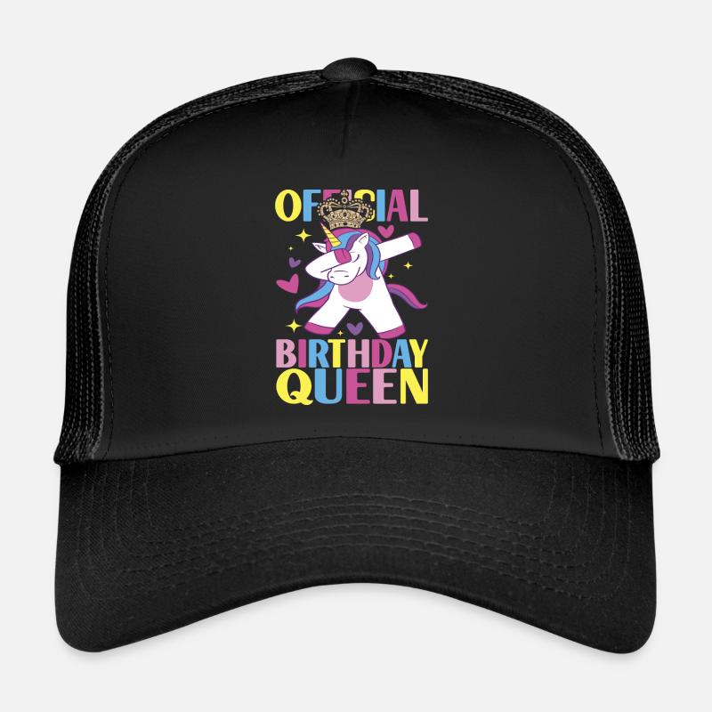 Anniversaire de la licorne Casquette trucker 