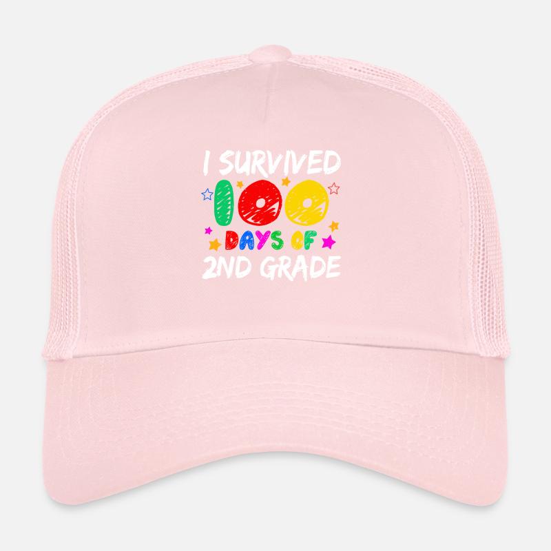 A survécu à la 2e année 100e jour 100 jours d’école Casquette trucker 