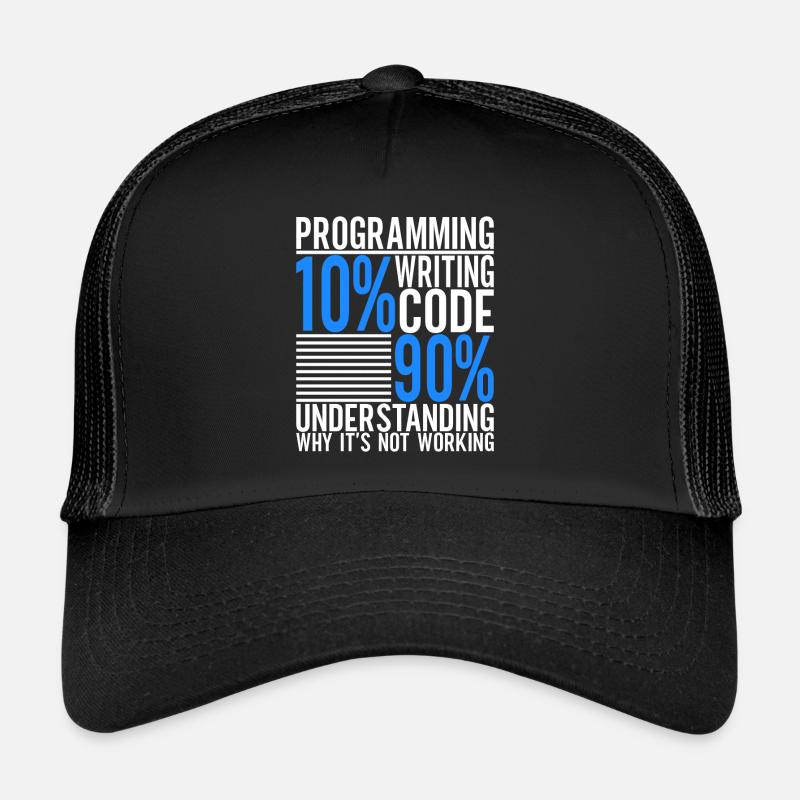 Programmeur Informaticien Casquette trucker 