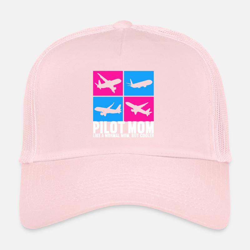 Pilot Flugzeug Trucker Cap