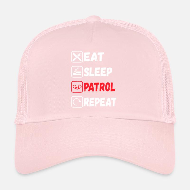 Policier Casquette trucker 