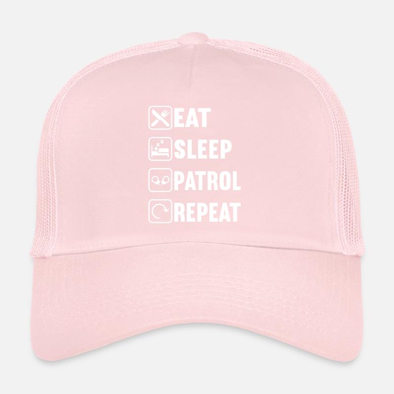 Policier Casquette trucker 