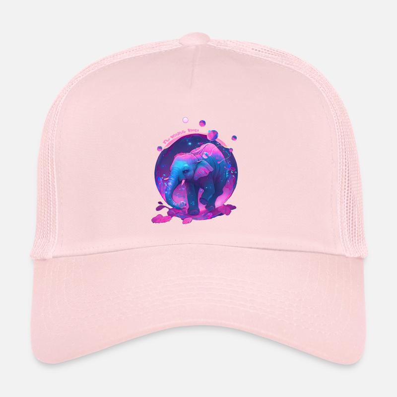 Les rois de la faune - La bulle des éléphants Casquette trucker 