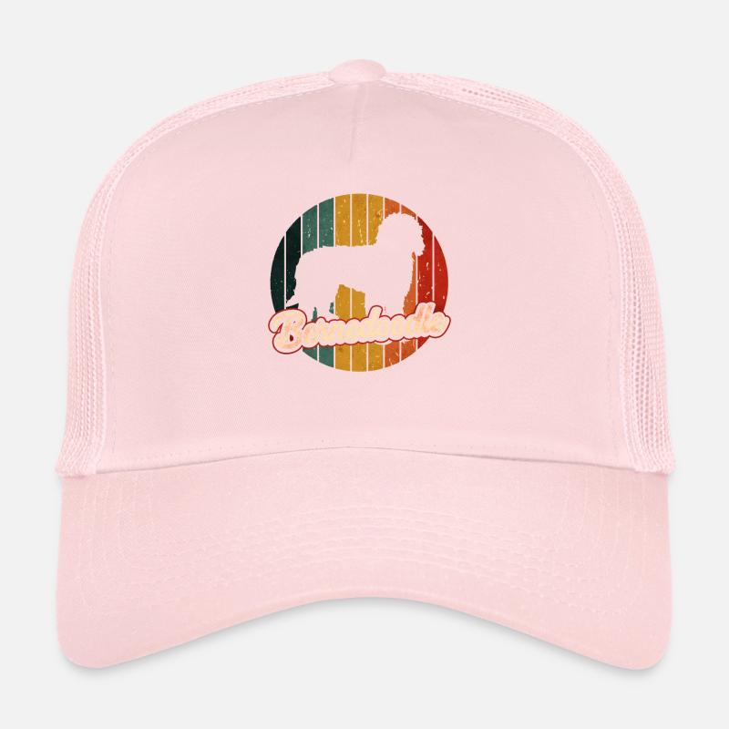 Bernedoodle Dog Trucker Cap