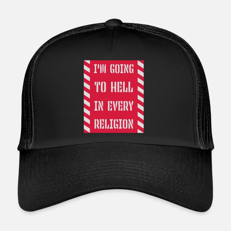 Aller en enfer Casquette trucker 