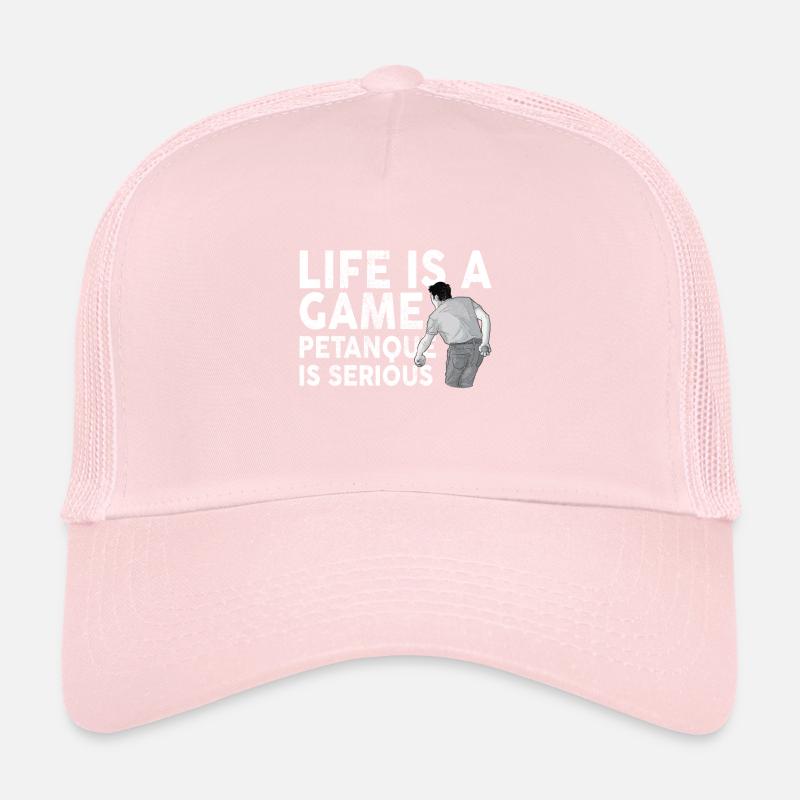 Petanque Boule Game Set Boccia Trucker Cap