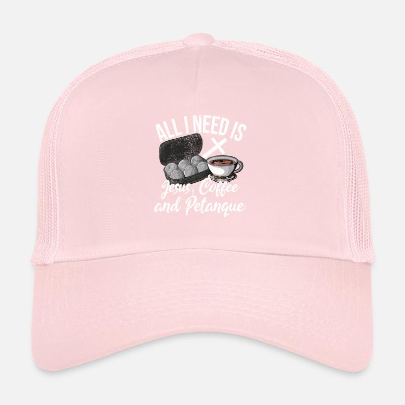 Petanque Boule Game Set Boccia Trucker Cap